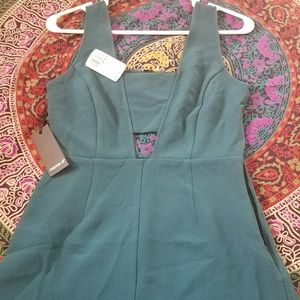 Forever 21 Teal Romper NWT