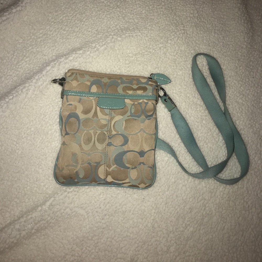 Coach cross body bag