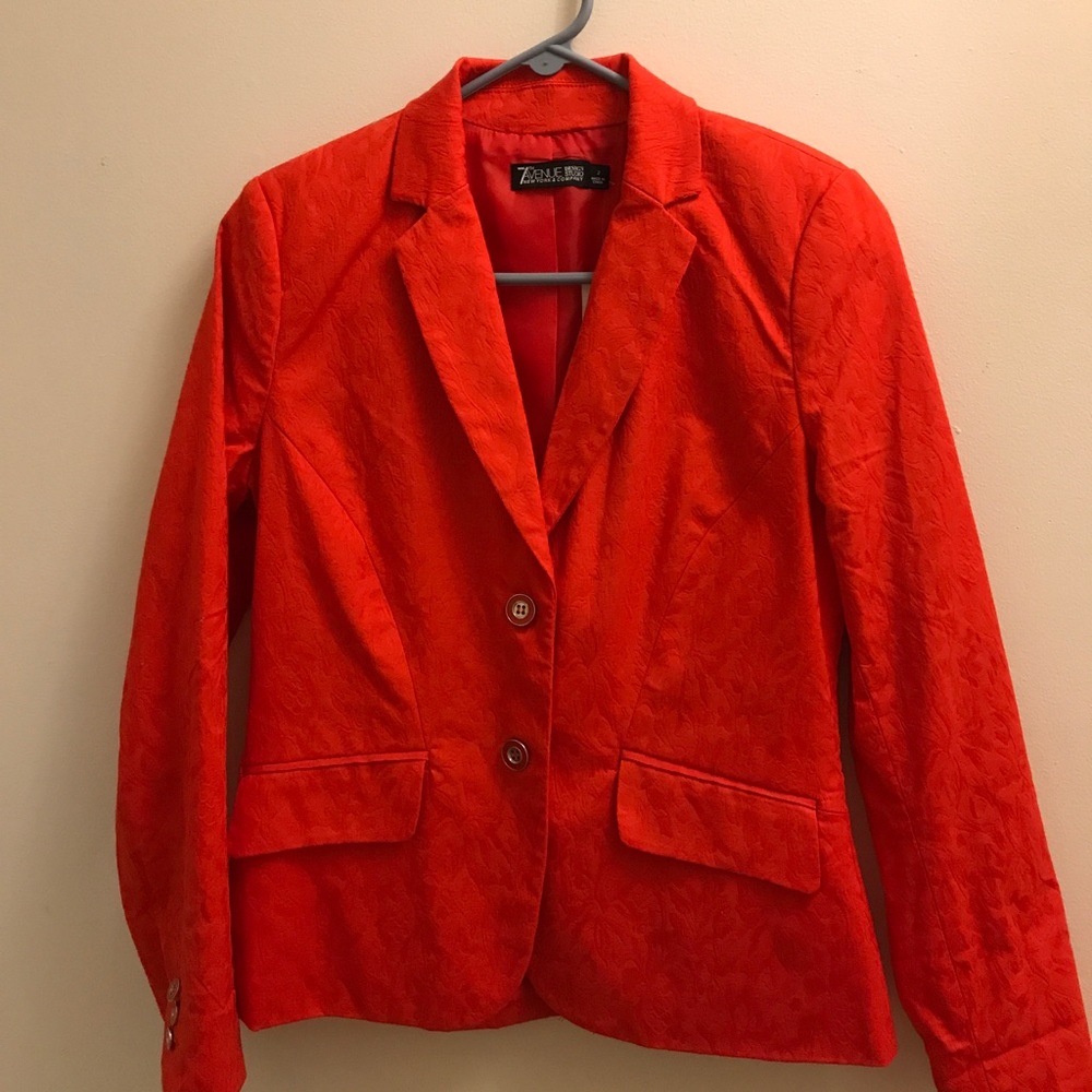Red blazer
