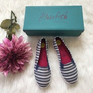 Blowfish Little Girl Canvas Slip-Ons | 13