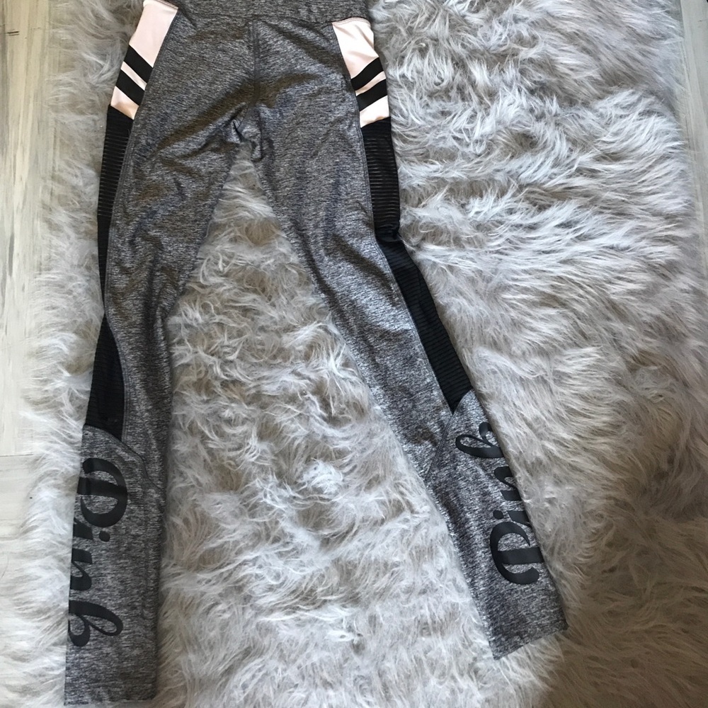 Victoria secret pink mesh leggings