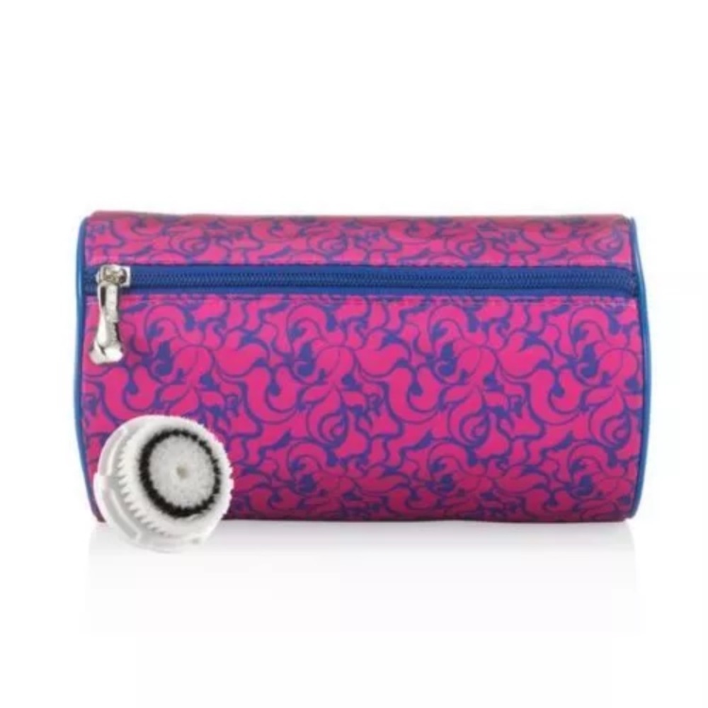 Clarisonic Flaming Iris Barrel Bag+Sensitive Brush