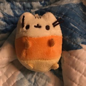 Pusheen halloween candy corn plush keychain 🎃
