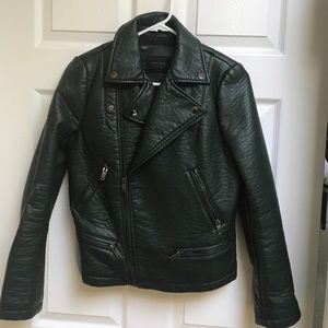Zara faux leather Moto Jacket