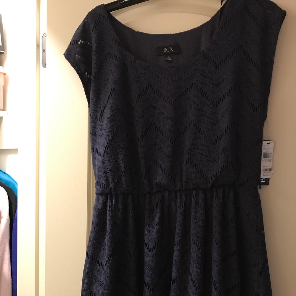 Navy BCX Dress