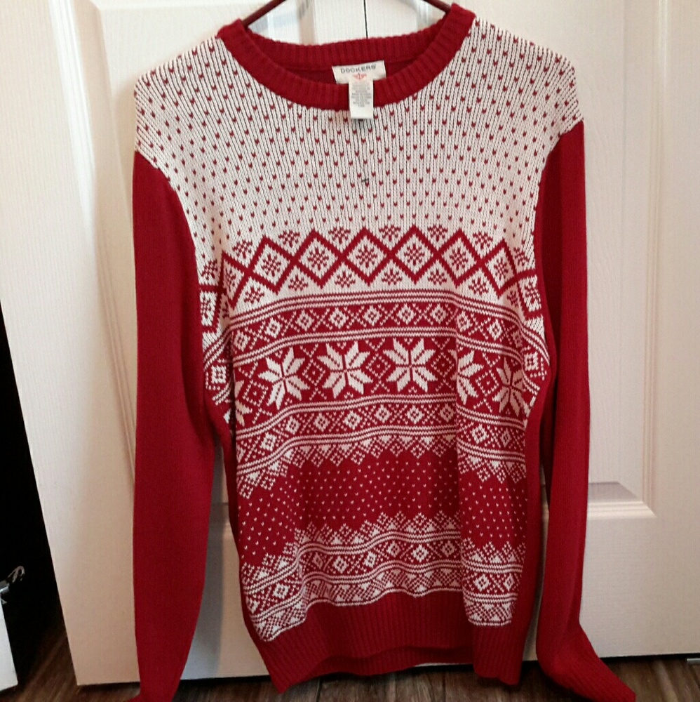 DOCKERS  CREW NECK  SWEATSHIRT  MEN