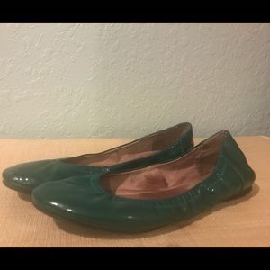 Jade green Vince Camuto ballet flats