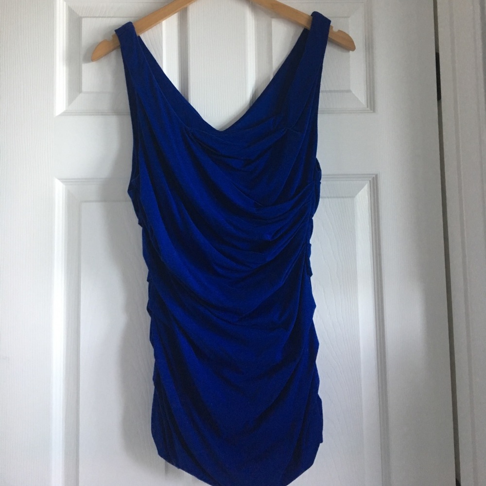 Ruched tank top