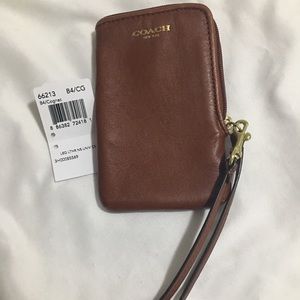 Coach leather universals holder