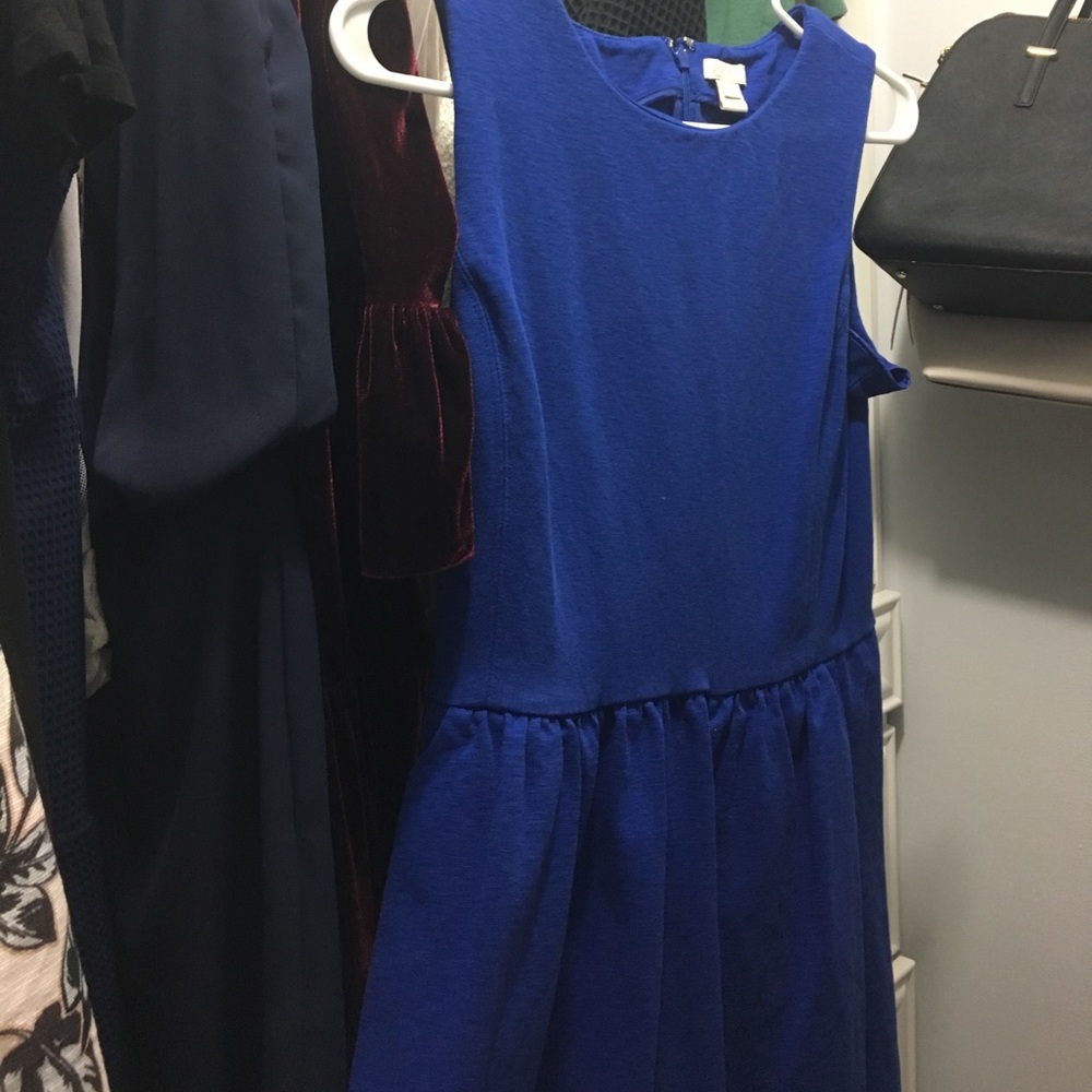 Jcrew Royal Blue Dress