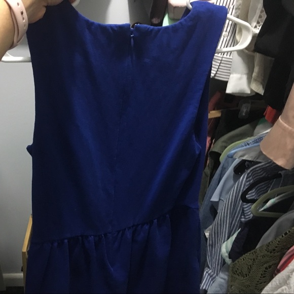 Jcrew Royal Blue Dress - Picture 2 of 3