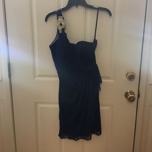 Xscape By Joanna Chen Cobalt Blue Dress