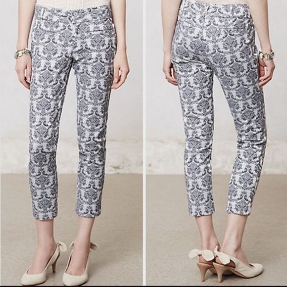 Anthropologie Pants - Anthropologie Cartonnier brocade Pants!