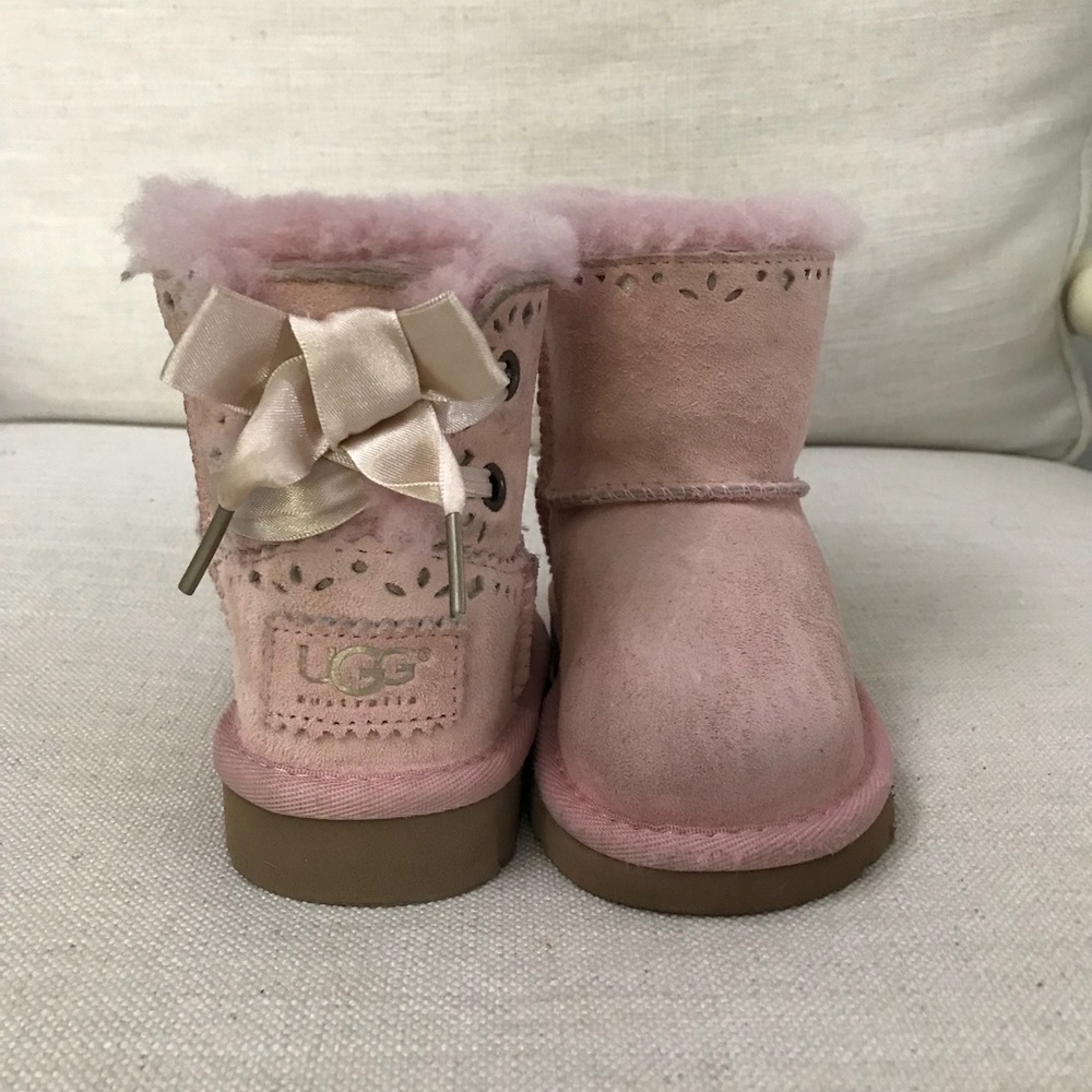 Pink toddler Uggs