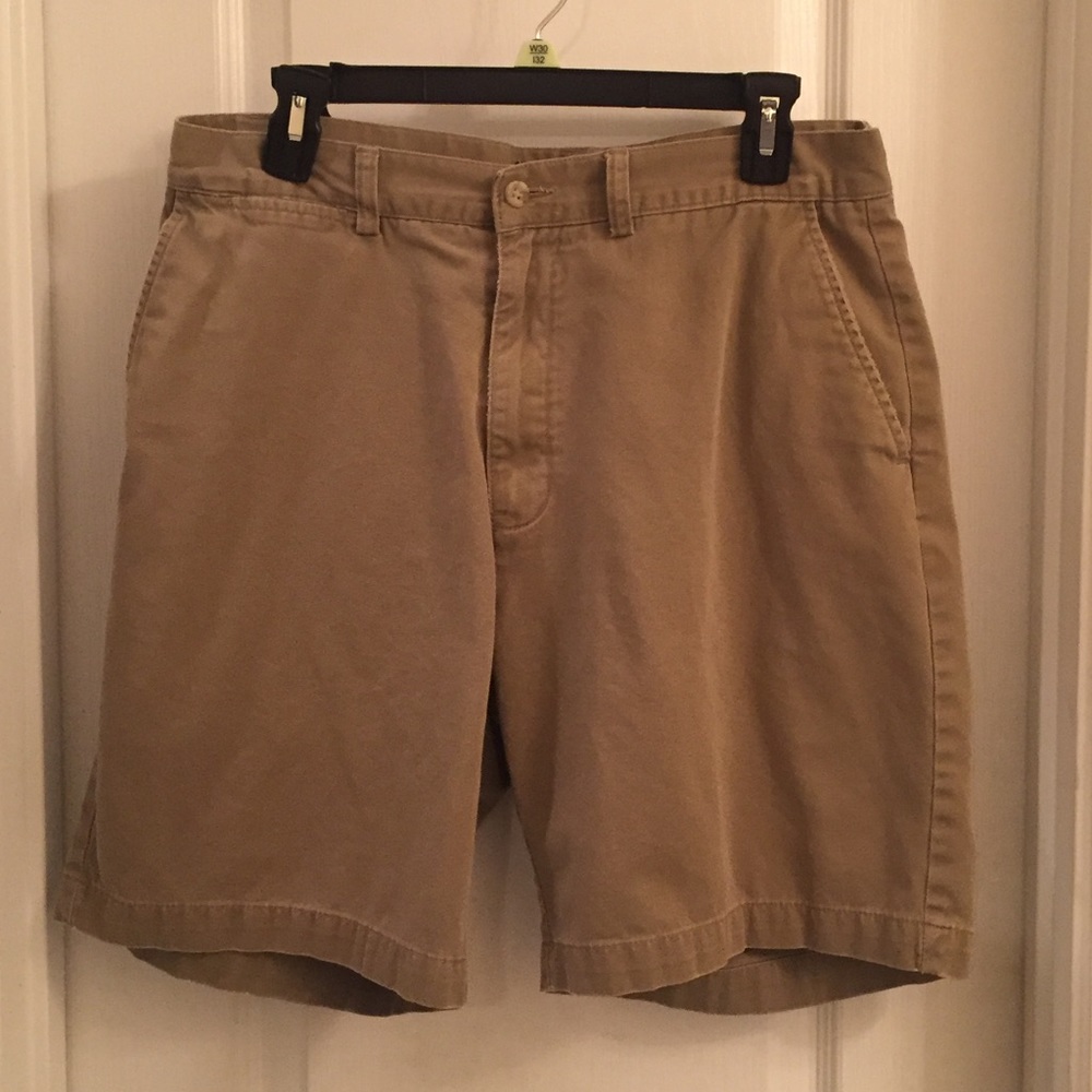 Tan Polo men's shorts