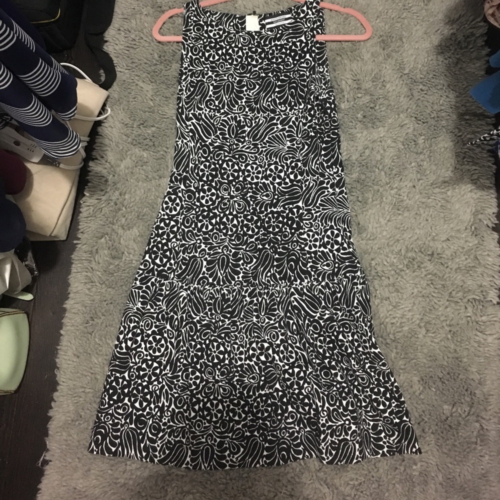 Banana Republic drop waist floral dress