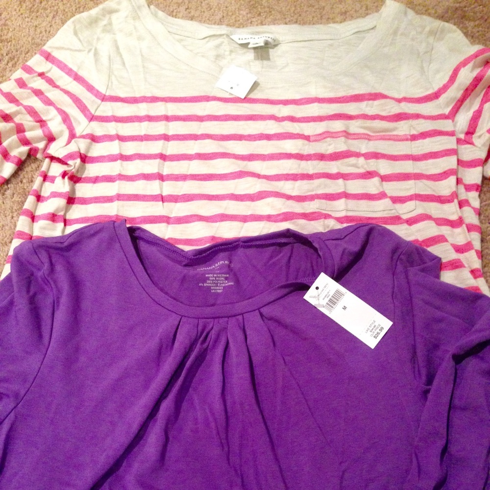 NWT Banana republic shirt bundle