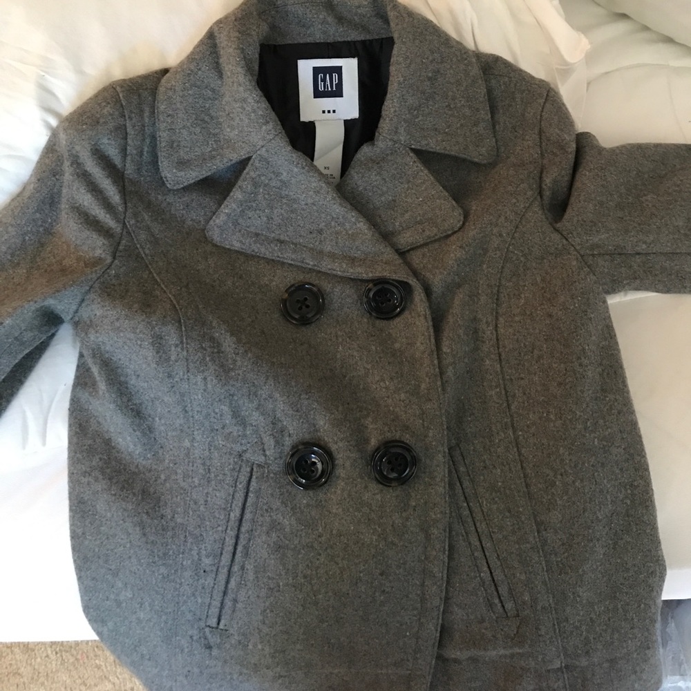 Gap short wool pea coat