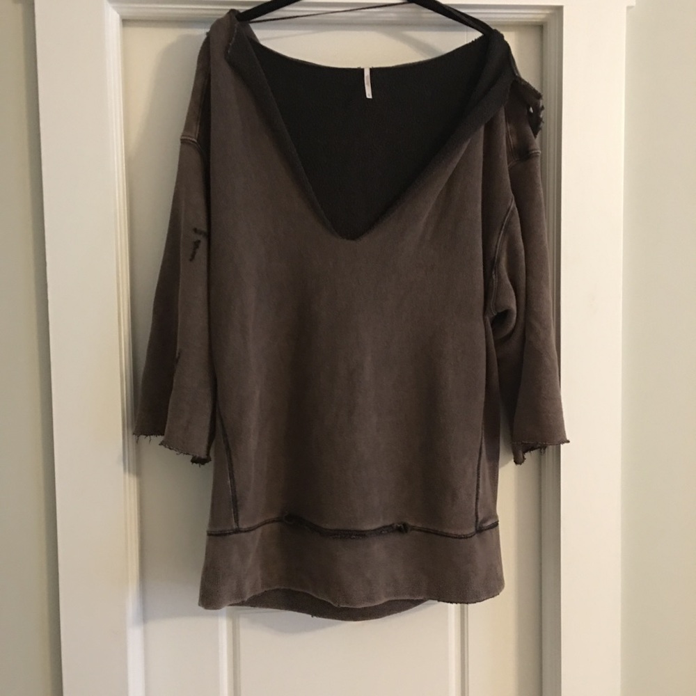 Smug Free People Hoodie