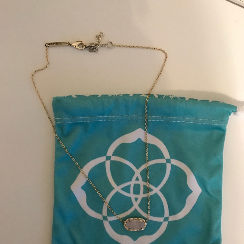 Kendra Scott Elisa gold necklace