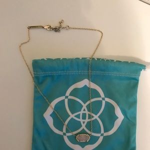 Kendra Scott Elisa gold necklace