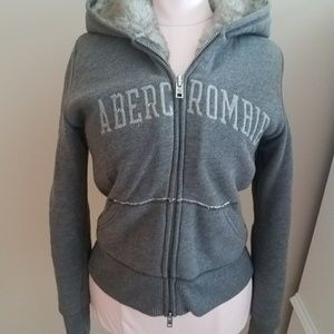 Abercrombie and Fitch Fur Lined Hoodie