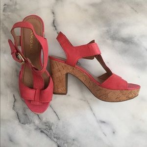 Franco Sarto Coral Platform Heels