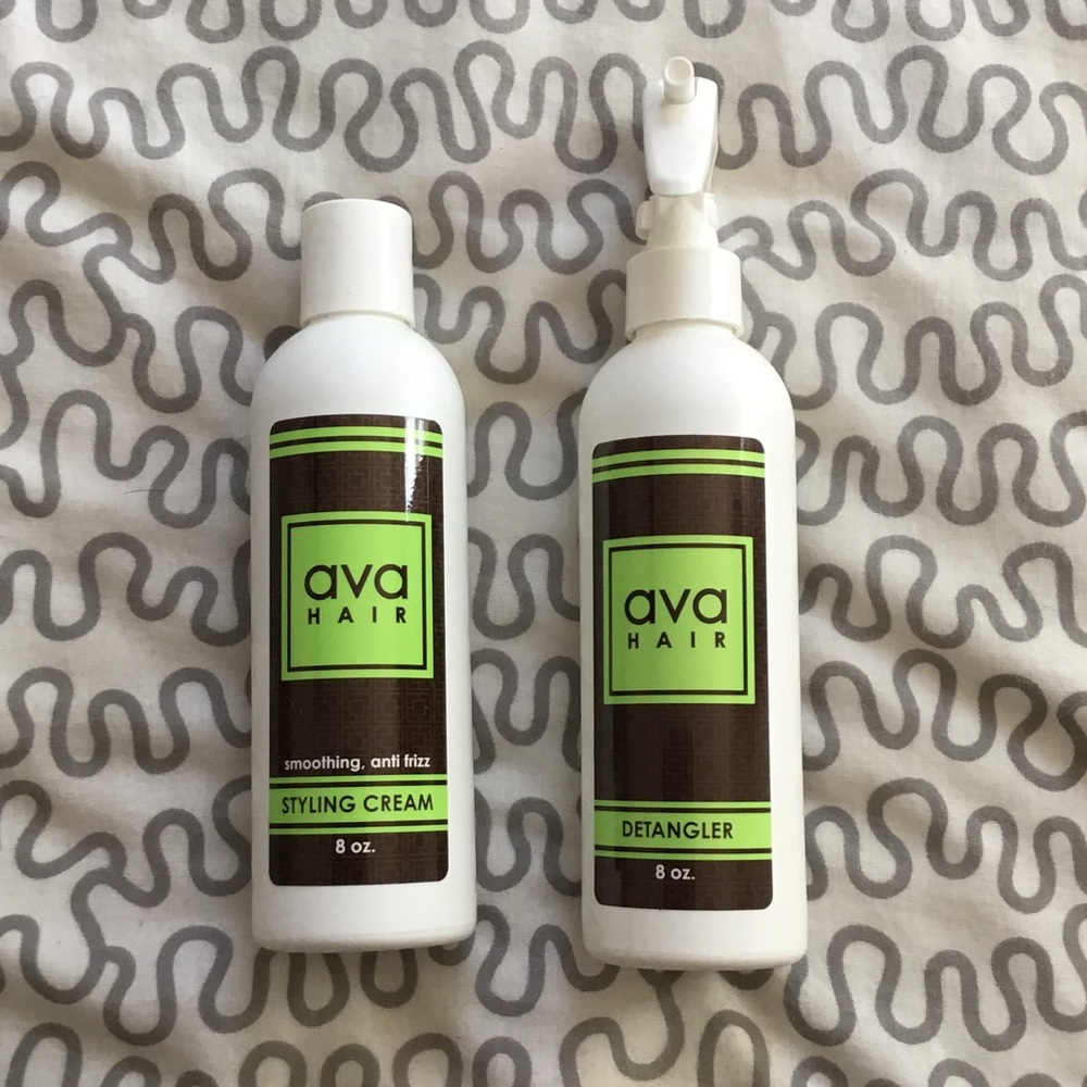 Ava Anderson Styling Cream and Detangler.