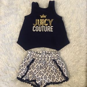 Juicy Couture Short & Tank Set