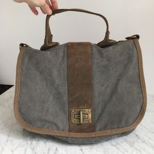 Street Level brand denim convertible bag
