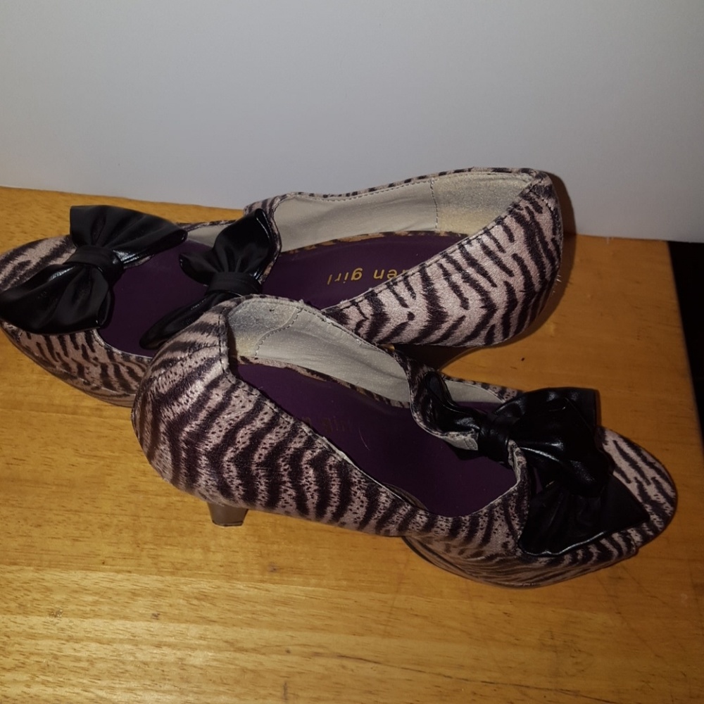 Madden girl open toe bow heels - Picture 2 of 4