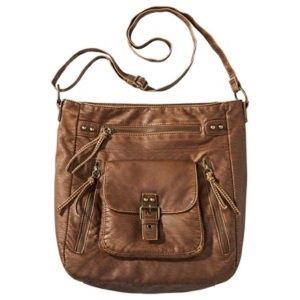Brown crossbody bag by Mossimo Supply Co.