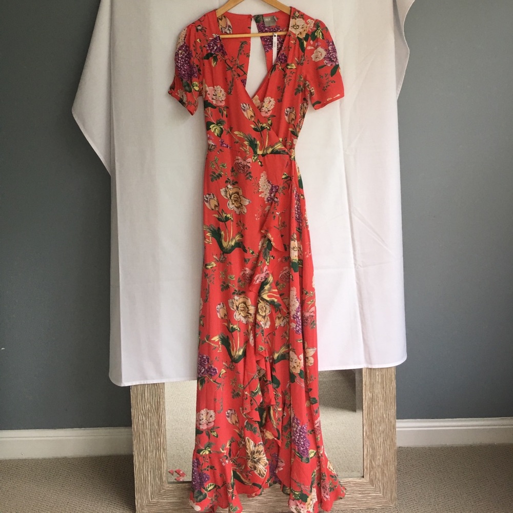 Asos floral Maxi NWT