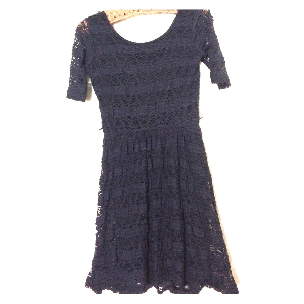 Blue Lacey Dress