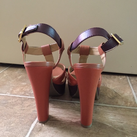 NIB LC LAUREN CONRAD Platform Sandals Size 8 - Picture 2 of 8