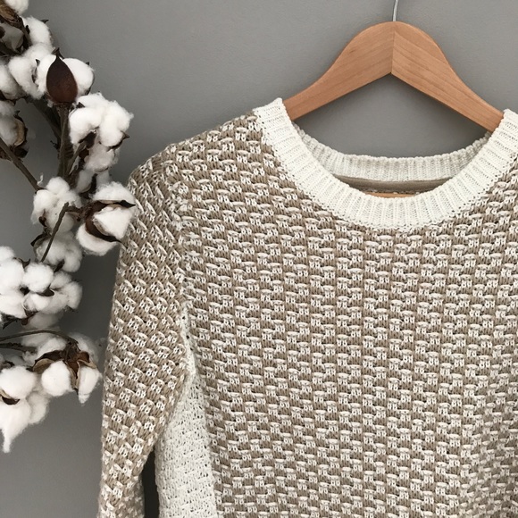 Calvin Klein Basket-Knit sweater Size S - Picture 3 of 4