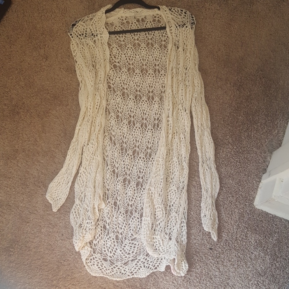 Light knit cardigan