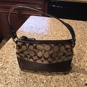 Brown Coach Handbag