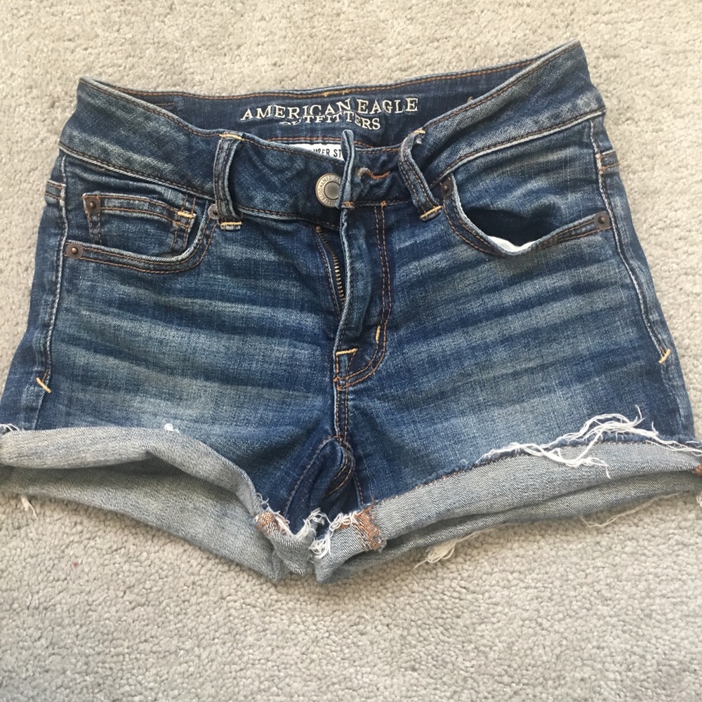 AE super stretch denim shorts ❤️