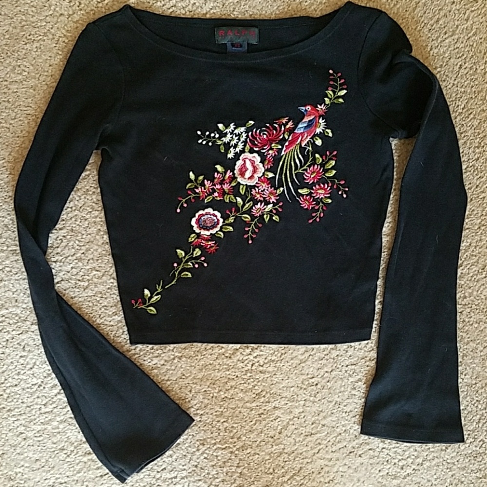 Beautiful Ralph Lauren Embroidered Top
