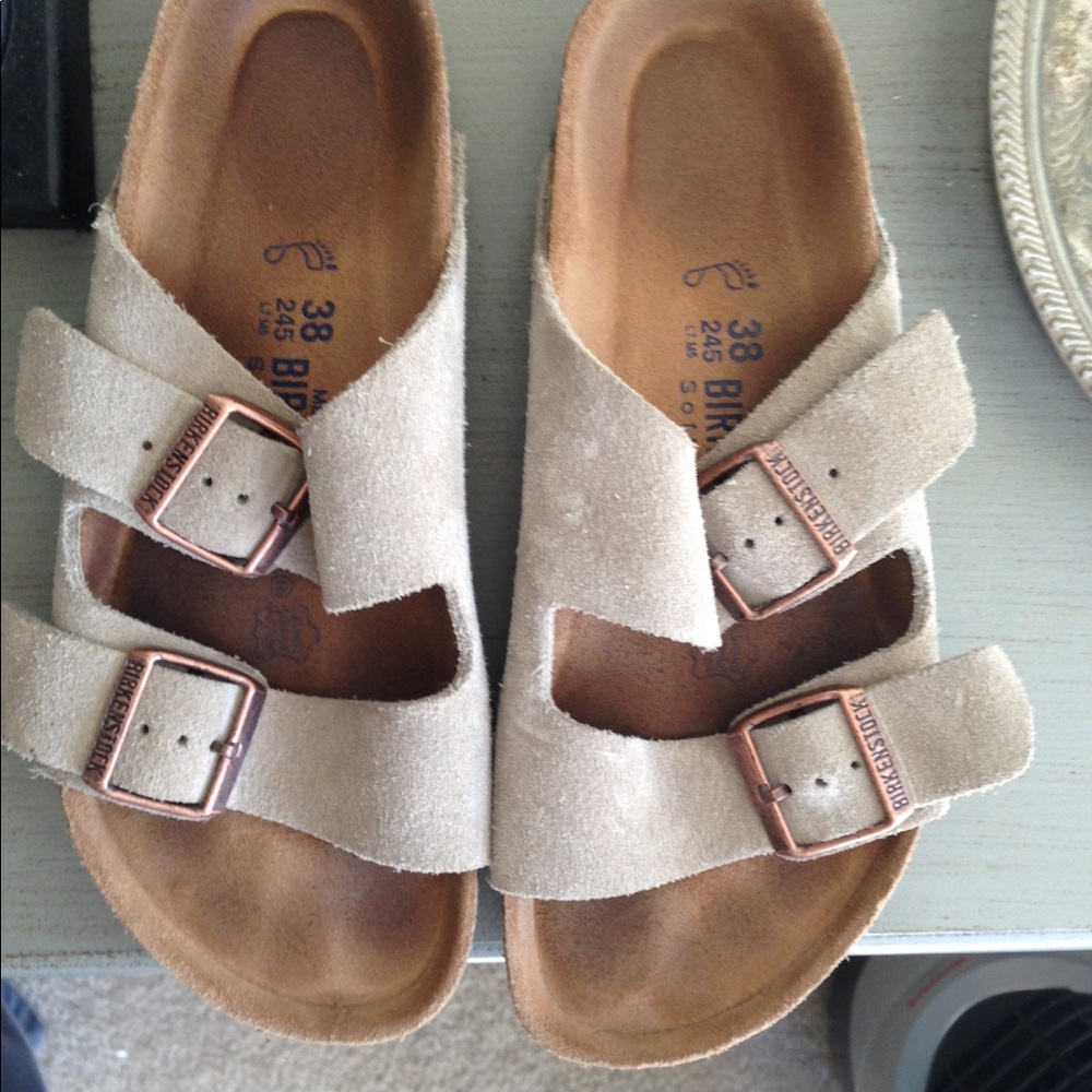 Birkenstock slide on sandles