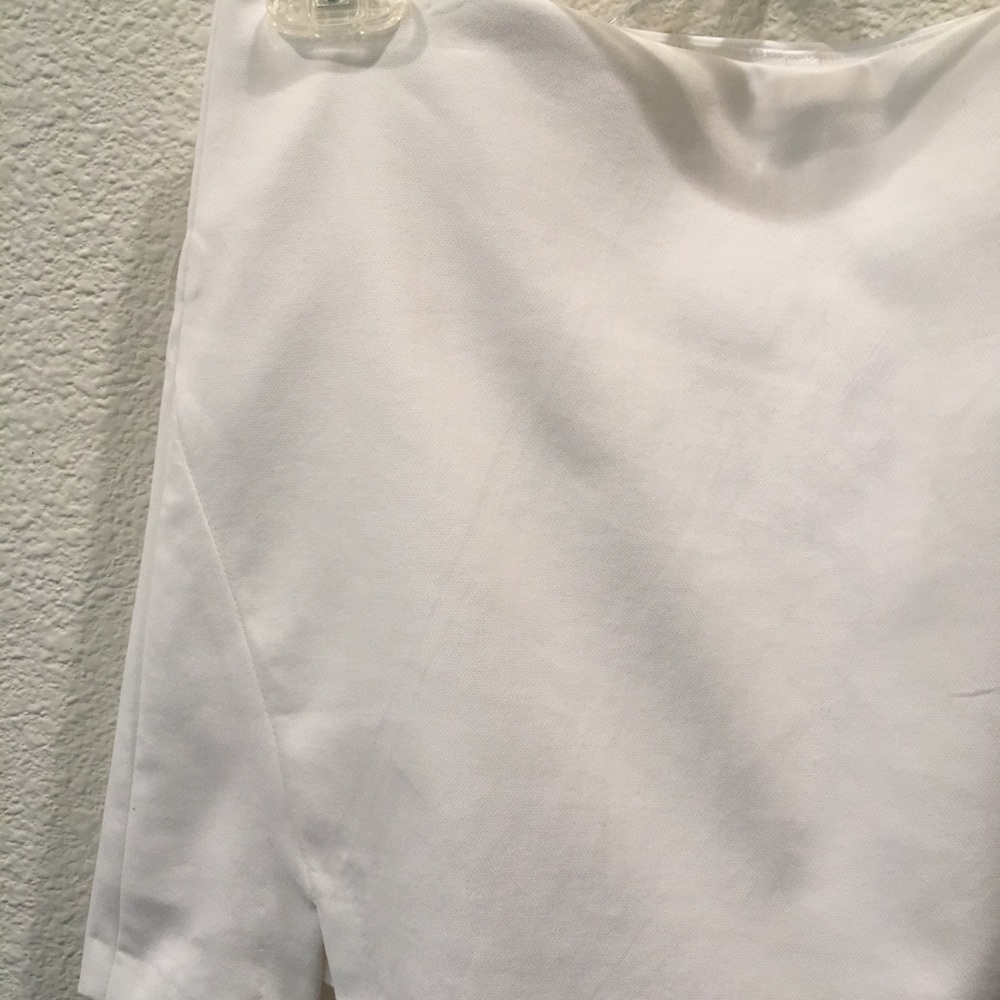 Zara white skort_4