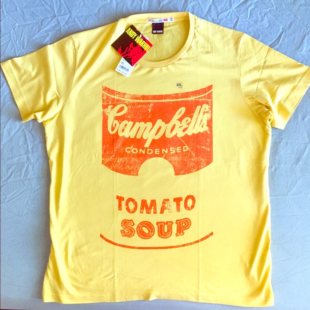 Andy Warhol x UNIIQLO UT Campbell’s Soup Tee NWT