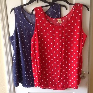 2 beautiful tops from Faded Glory in a 3X (22/24)