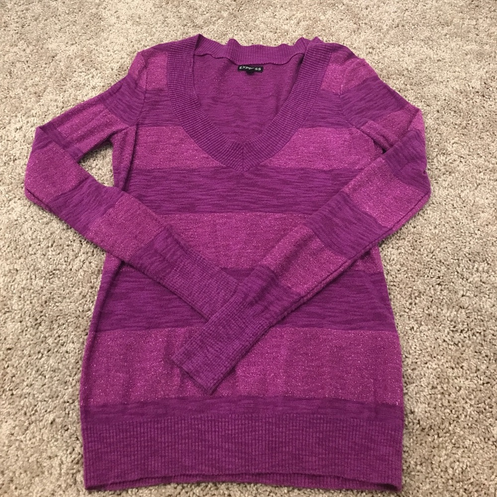Express v-neck sweater Medium