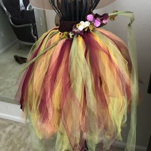 Little girls handmade fairy costume