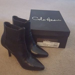 Cole Haan leather Nike air boots