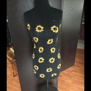 Sunflower Tube Top