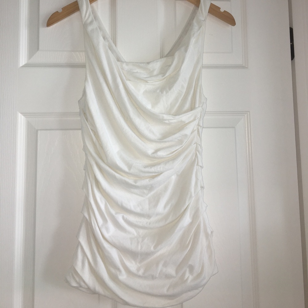 Ruched tank top