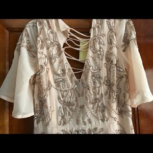 Beautiful Embroidered Full Length Gown!